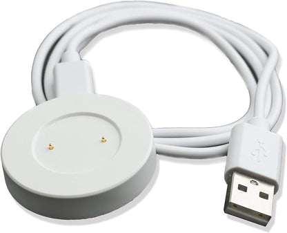 SYSTEM-S USB 2.0 Kabel 75 cm Weiß Ladestation für Huawei Honor Watch GS PRO Smartwatch