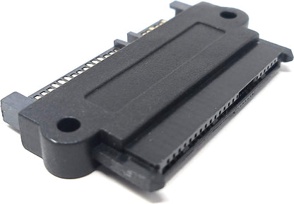 System-S SATA 22 Pin auf 7 Pin + 15-Pin-Stecker SATA Hard Disk Drive Raid Adapter Konverter