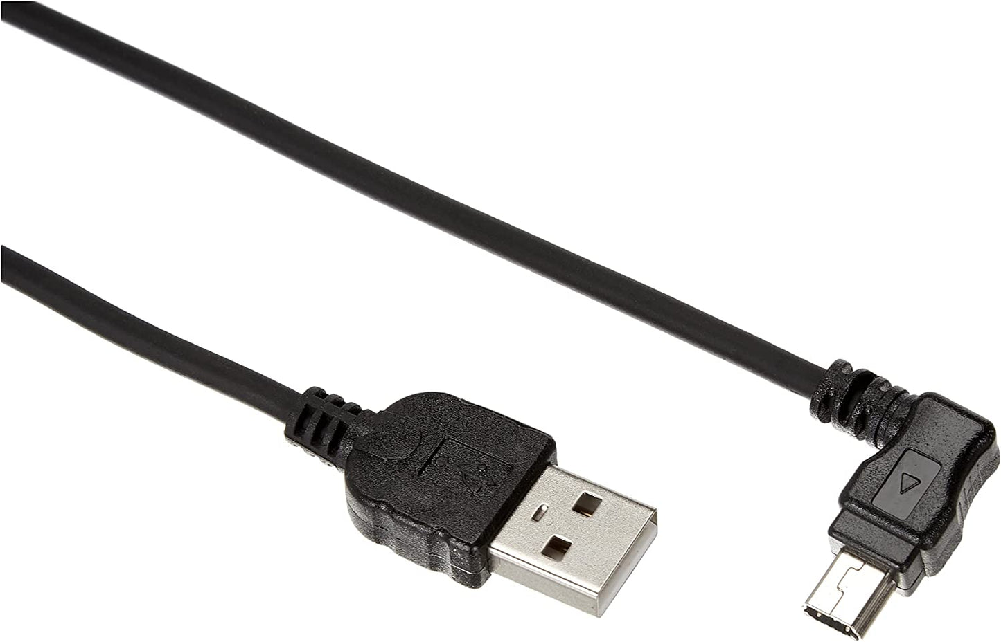 SYSTEM-S USB 2.0 Kabel 30 cm Mini B Buchse zu Typ A Stecker Winkel für Garmin