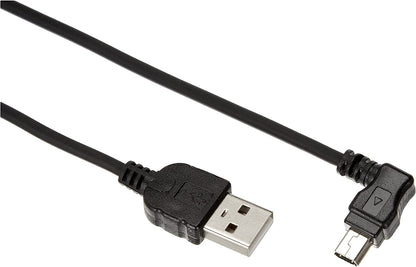 SYSTEM-S USB 2.0 Kabel 30 cm Mini B Buchse zu Typ A Stecker Winkel für Garmin
