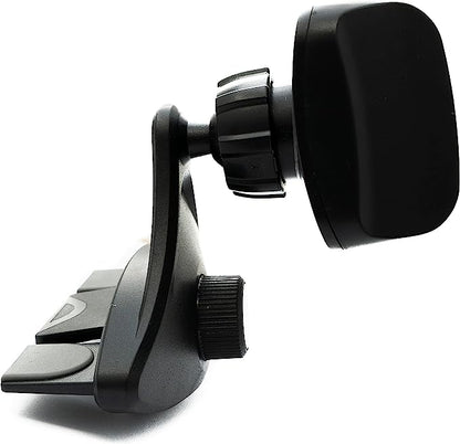 SYSTEM-S Car Interior 360° Mount CD Holder Ventilation Slot for Smartphone GPS