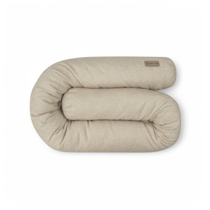 Bettschlange einsträngig Teddystoff Boucle – Schutz & Vielseitig