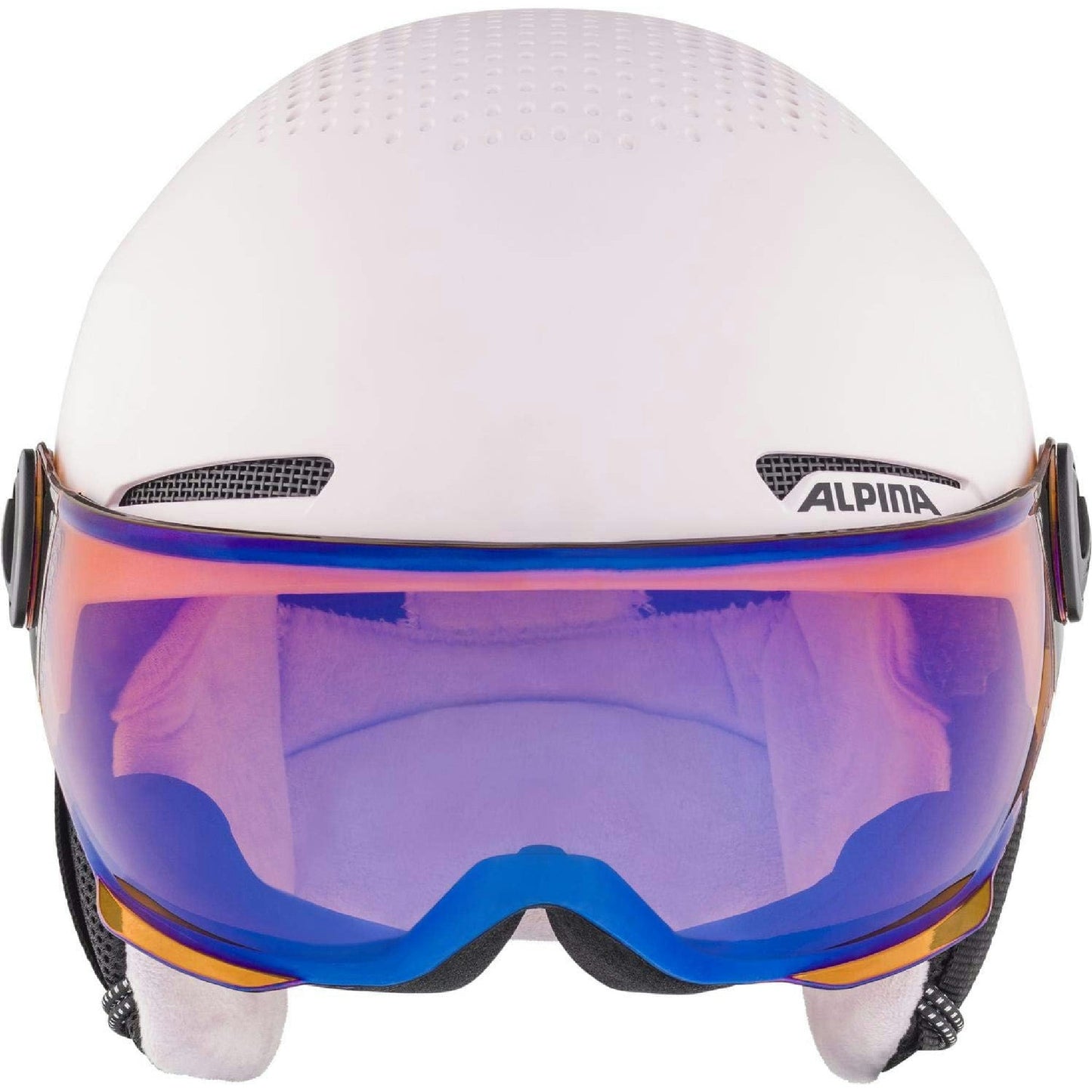 ALPINA Skihelm Zupo Visier Q-Lite Kinder rosa matt 51-55 cm