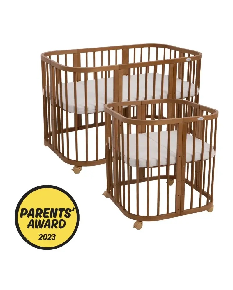 Babybett 7-in-1  Quadratische Form | B-Ware