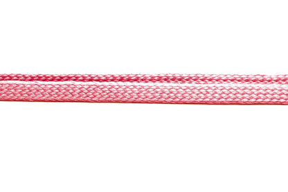 SYSTEM-S Halsband Umhängeband Trageband mit Schlaufe in Rosa für Smartphone MP3-Player
