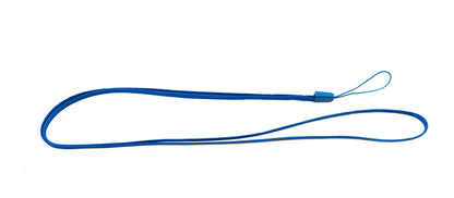 SYSTEM-S Neck Strap Lanyard with Loop in Blue for Smartphone MP3 Player