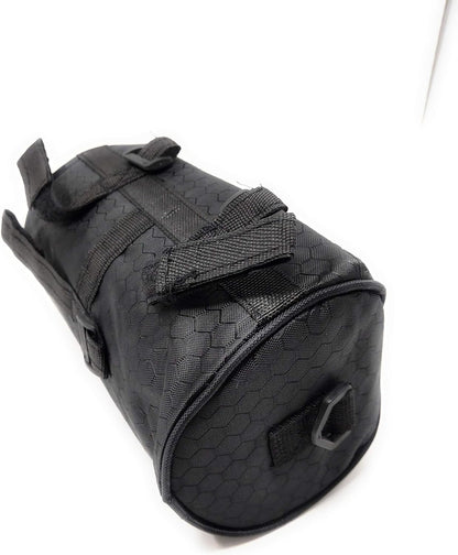 SYSTEM-S 2in1 handlebar bag bicycle mount bicycle bag shoulder bag protective cover for 4.8 inch devices smartphones in black