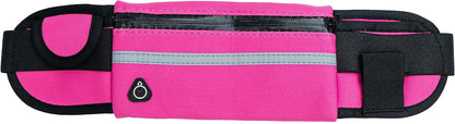 SYSTEM-S Bag Belt Bag Bum Bag with Bottle Holder in Pink 