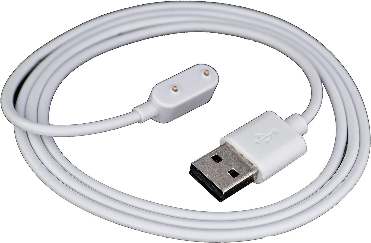 SYSTEM-S USB 2.0 cable in white charging cable for Huawei Watch Fit Smartwatch 