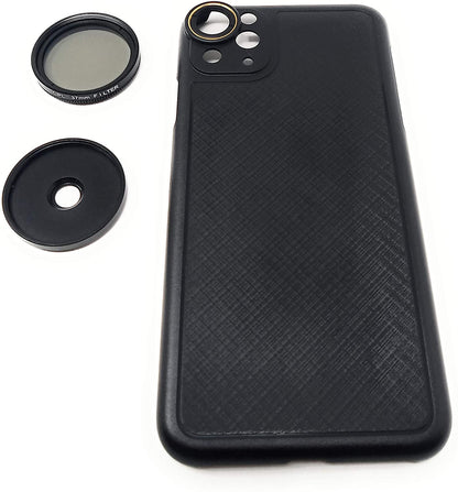 System-S Polarizing Filter Lens (CPL) with Protective Case for iPhone 11 Pro Max 