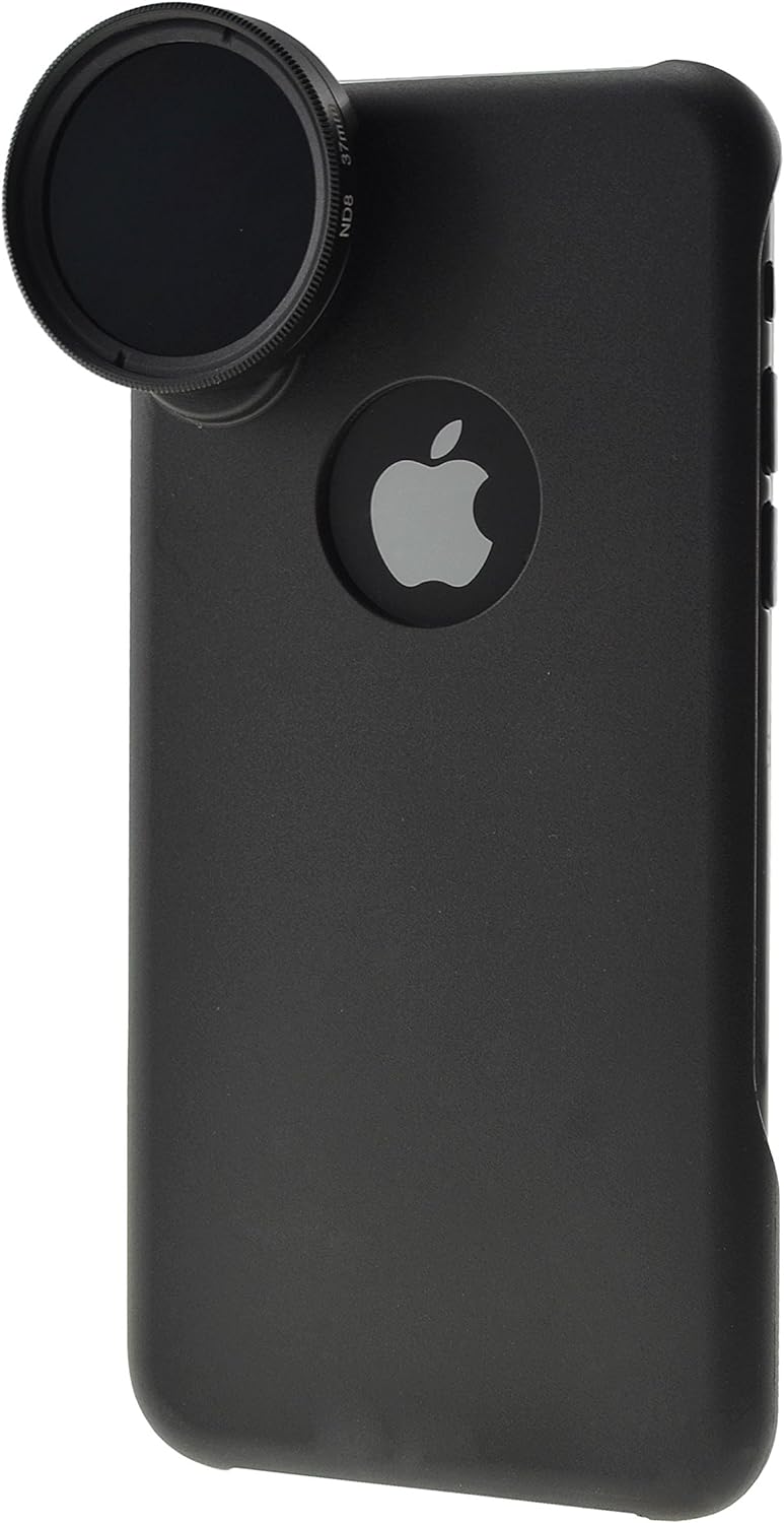 SYSTEM-S Vario Graufilter Neutraldichtefilter Graufilter ND-Filter ND2-400 37mm Linse Objektiv für iPhone X