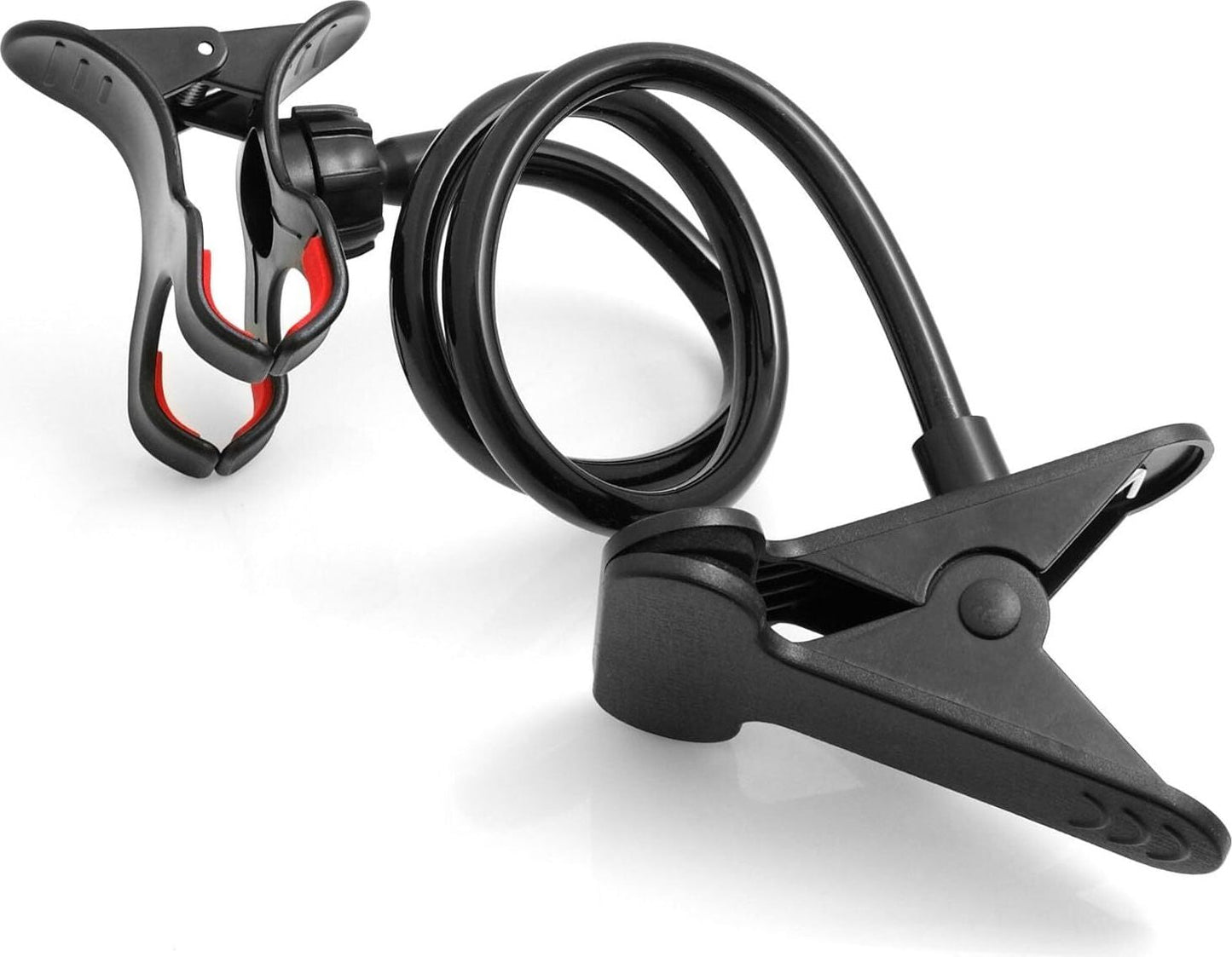 SYSTEM-S Universal Halter flexibler Tisch Bett Schwanenhals Haltearm Halterung für Smartphone Handy
