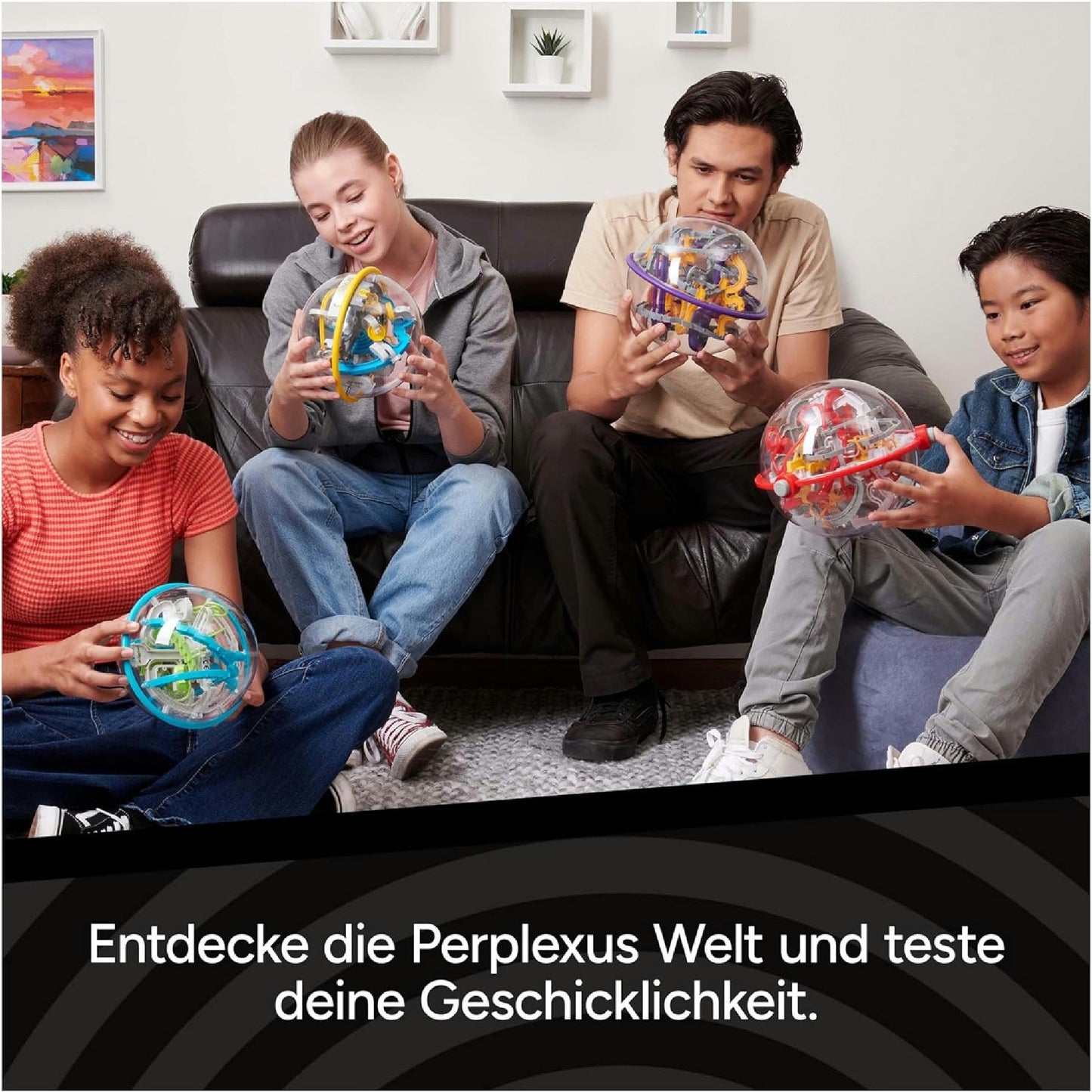 Spin Master 3D-Kugellabyrinth Perplexus Beast mit 100 Hindernissen