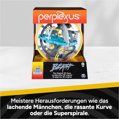 Spin Master 3D-Kugellabyrinth Perplexus Beast mit 100 Hindernissen