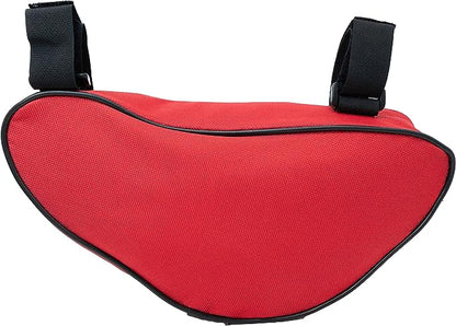 SYSTEM-S Fahrrad Tasche wasserfest Dreiecktasche Rahmentasche Triangeltasche Rot