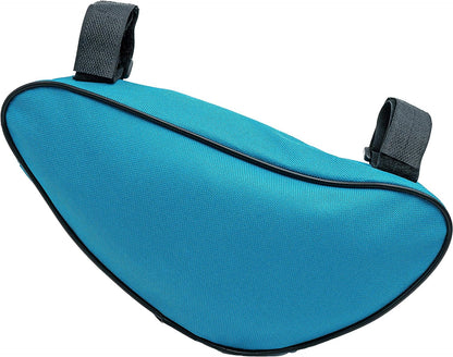 SYSTEM-S Fahrrad Tasche wasserfest Dreiecktasche Rahmentasche Triangeltasche Blau