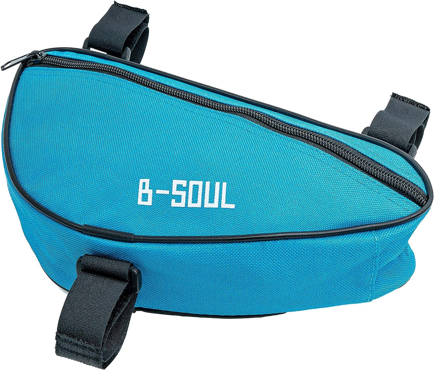 SYSTEM-S Fahrrad Tasche wasserfest Dreiecktasche Rahmentasche Triangeltasche Blau
