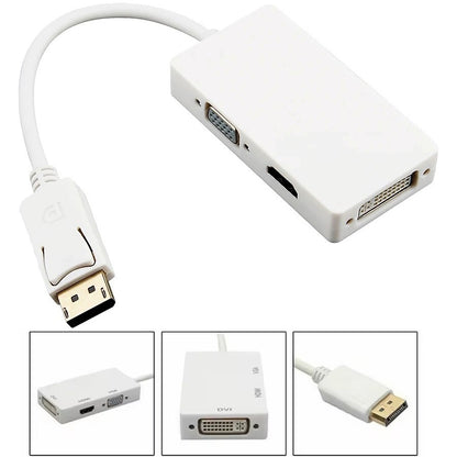 DP to HDMI/VGA/DVI Adapter 1080p