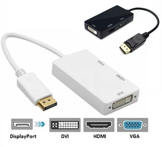 DP to HDMI/VGA/DVI Adapter 1080p