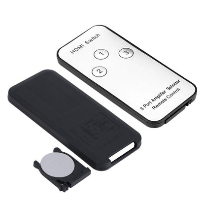 3-in-1-out HDMI Switch Full HD 1080p or Ultra HD 4K with remote