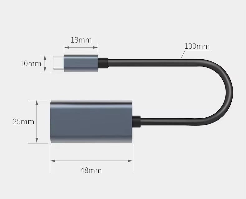 USB-C Male to HDMI Female Adapter 4K@30Hz USB-C 3.1