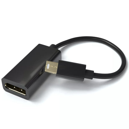 Mini DP Male to DP Female Adapter Converter Mini DisplayPort to DisplayPort 4Kx2K 3D Gold Plated