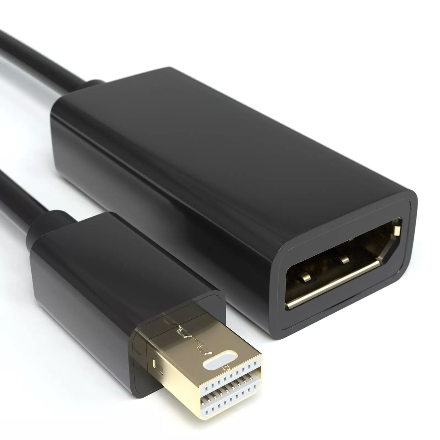 Mini DP Male to DP Female Adapter Converter Mini DisplayPort to DisplayPort 4Kx2K 3D Gold Plated