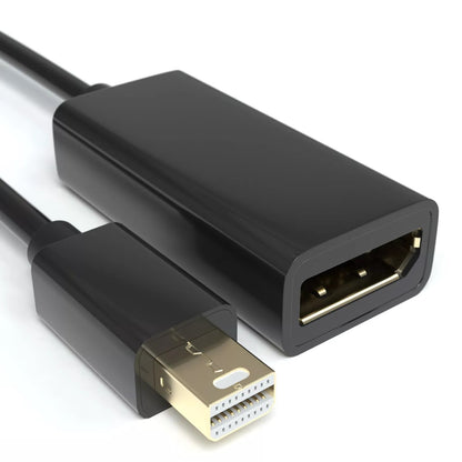 Mini DP Male to DP Female Adapter Converter Mini DisplayPort to DisplayPort 4Kx2K 3D Gold Plated
