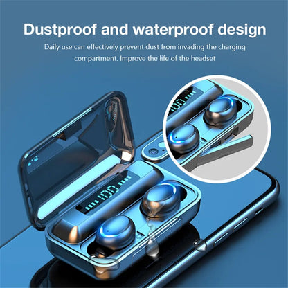 In-Ear Headphones Bluetooth Wireless Earphones Touch Control TWS
