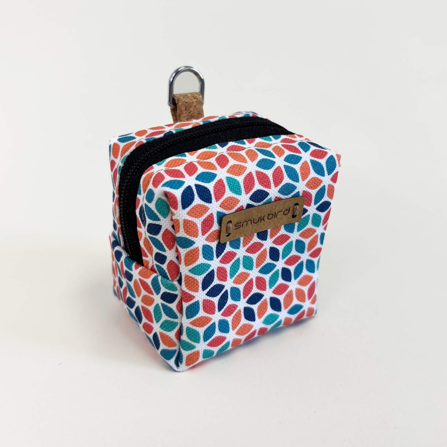 Mini bag for headphones &amp; co. | Made of organic cotton | Colorful design | PocketCube model