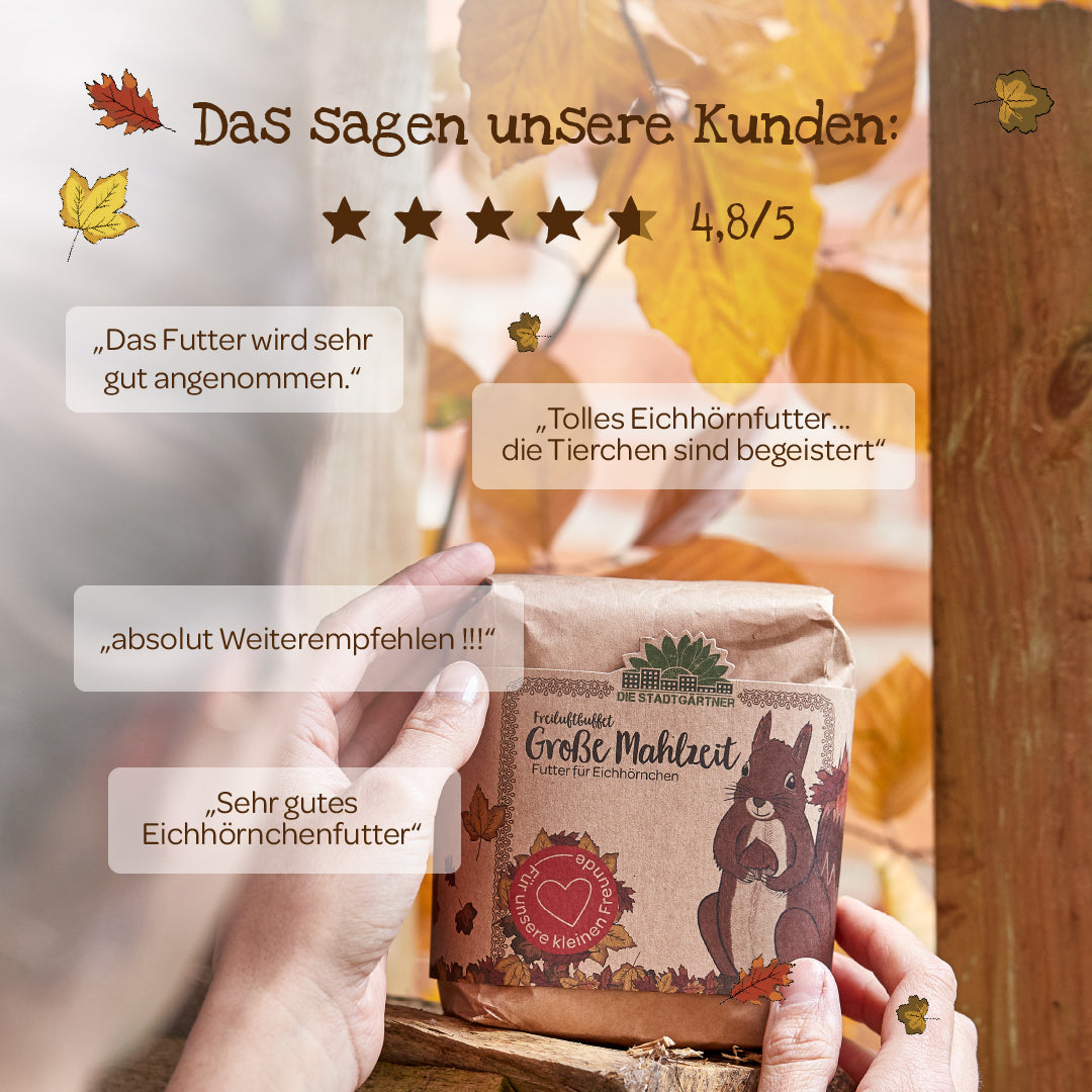Large meal – 1 L squirrel food