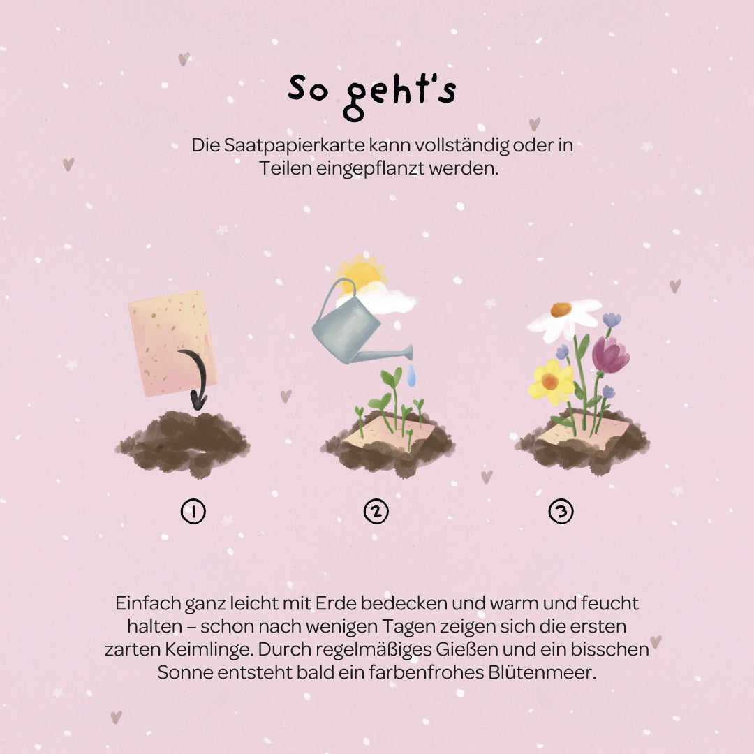 Grußkarte - Fantasie ist gut gegen Realität