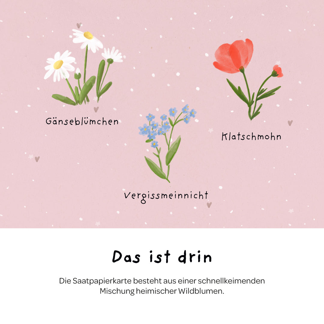 Grußkarte - Ja!
