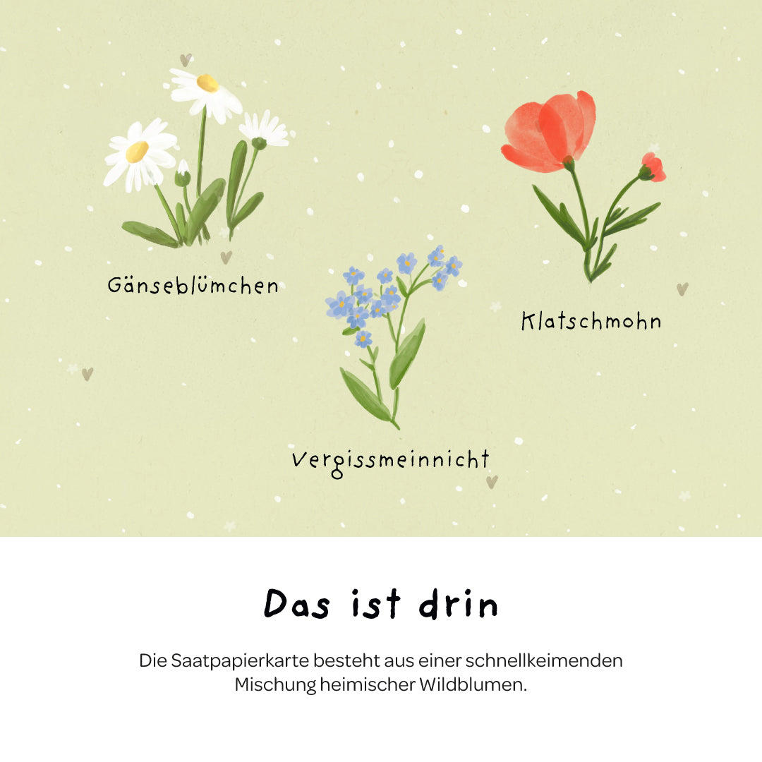 Greeting card - Cucumber get well soon