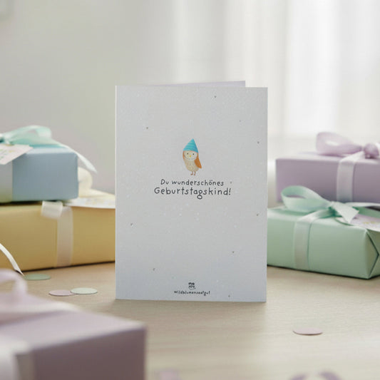 Greeting card - You beautiful birthday child