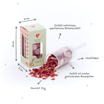 Flower Confetti - Love You Bestie