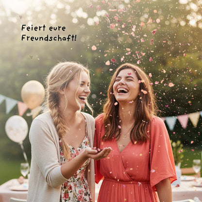 Flower Confetti - Love You Bestie