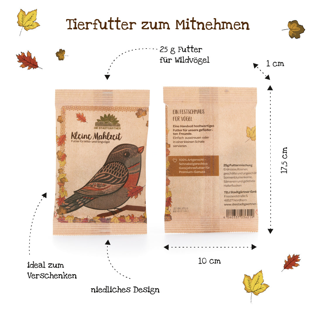 Small meal – bird food