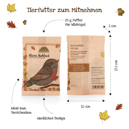 Small meal – bird food
