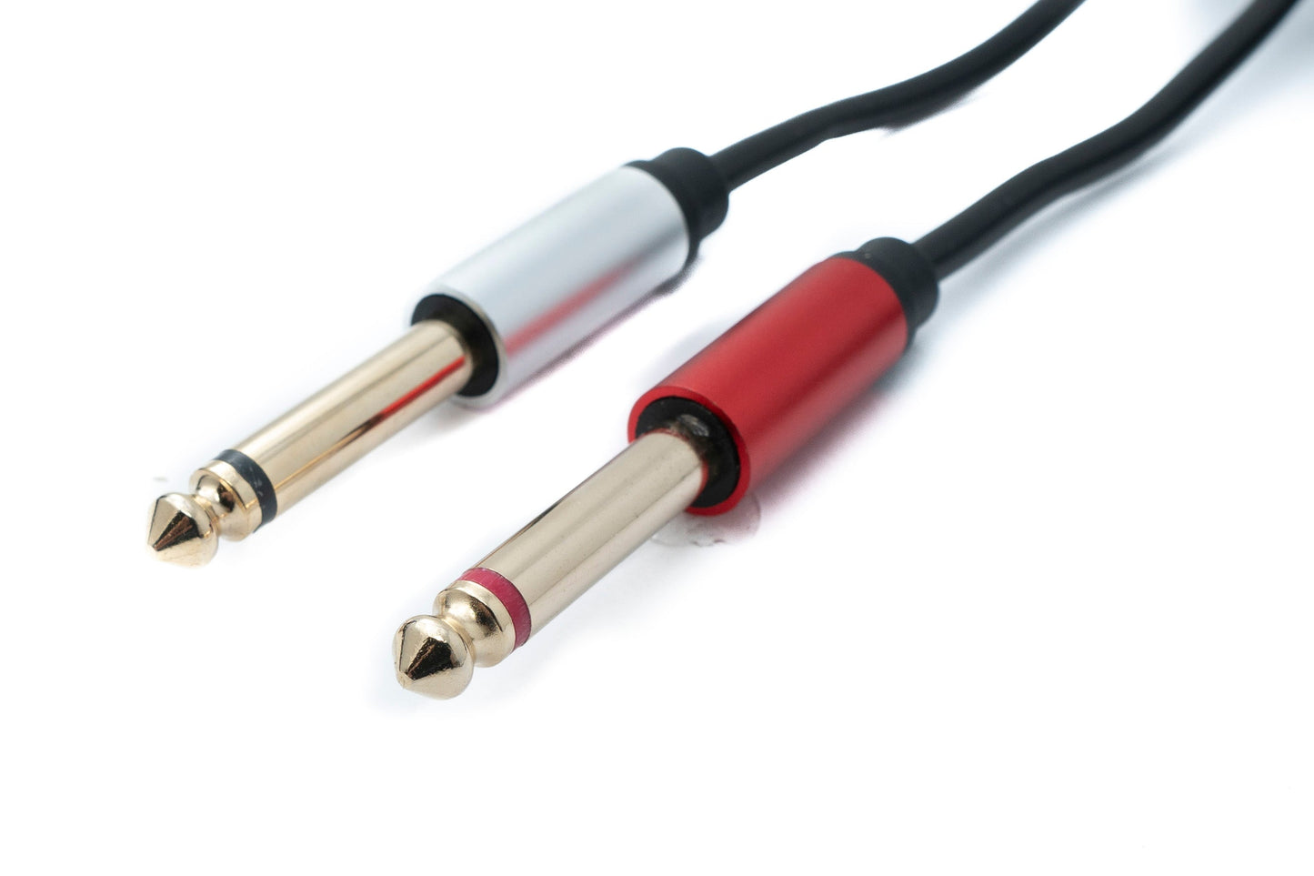 SYSTEM-S Y Audio Cable 3 m Stereo TRS 3.5 mm plug to 2x 6.35 mm jack TS plug