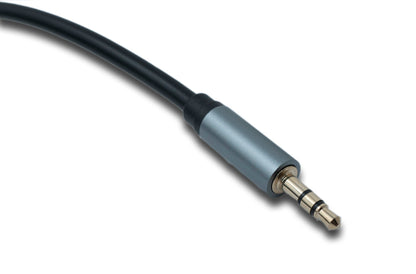 SYSTEM-S Y Audio Kabel 5 m Stereo TRS 3,5 mm Stecker zu 2x 6.35 mm Klinke TS Stecker