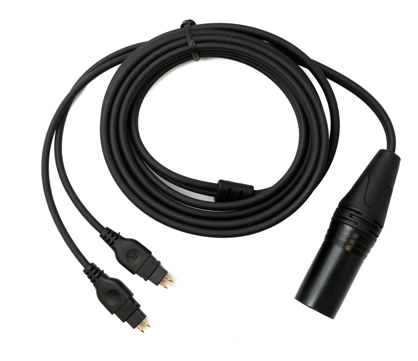 SYSTEM-S Ersatz Kabel 2 m XLR 4 polig Stecker für Sennheiser HD 660 650 600 580 Kopfhörer