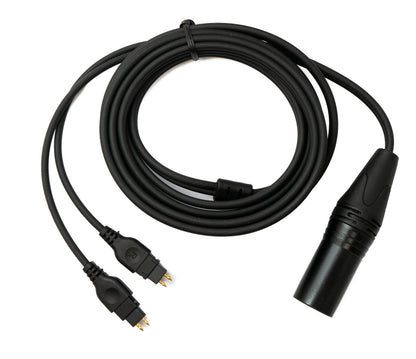 SYSTEM-S Ersatz Kabel 2 m XLR 4 polig Stecker für Sennheiser HD 660 650 600 580 Kopfhörer
