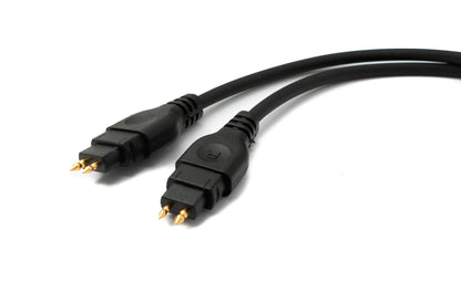 SYSTEM-S Ersatz Kabel 2 m XLR 4 polig Stecker für Sennheiser HD 660 650 600 580 Kopfhörer