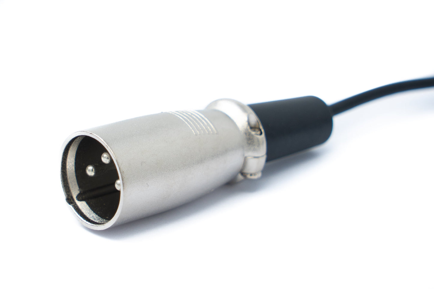 SYSTEM-S Audio Kabel 150cm Mini XLR 3 polig Buchse zu XLR 3 polig Stecker Schwarz