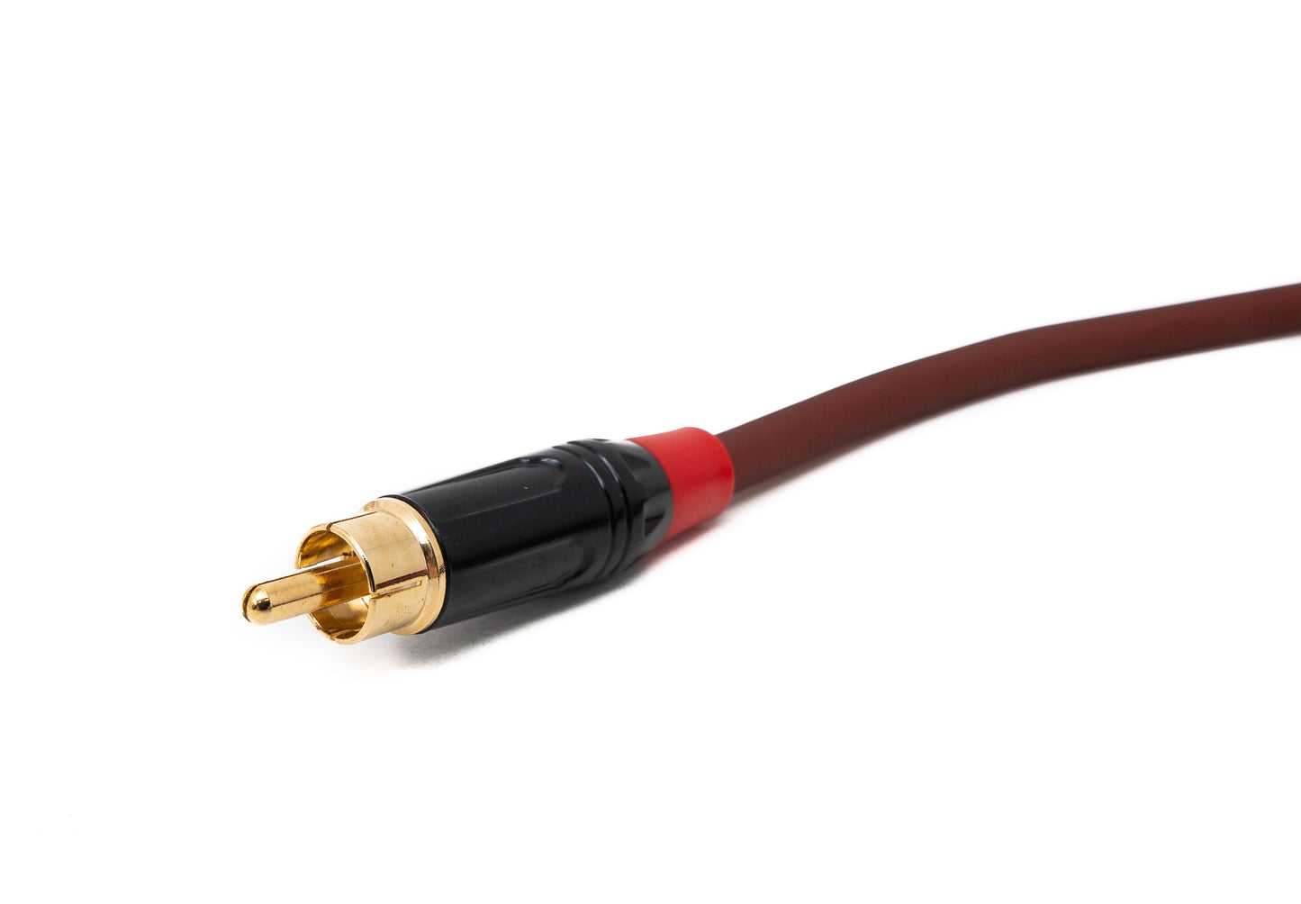 SYSTEM-S Cinch RCA cable 5 m plug to XLR 3-pin socket in red