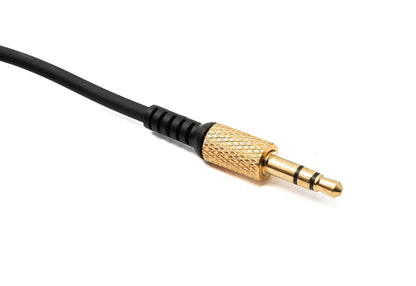 SYSTEM-S Ersatz Kabel 2 m AUX Klinke 3,5mm Stecker zu Stecker Winkel für Marshall Major 4 3 2 Kopfhörer Spirale