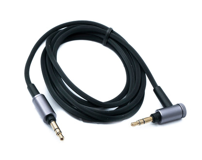 SYSTEM-S Audio Ersatz Kabel 150 cm AUX Klinke für Sony MDR XB950BT 1000X 10R MZX7 WH 1000XM4 H900N CH700N