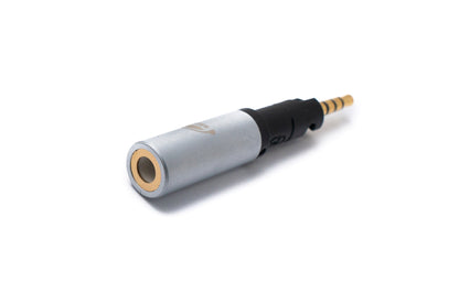SYSTEM-S Audio Adapter AUX Klinke 2.5 mm Stecker zu 3.5 mm Buchse für Audio Technica ATH Sennheiser HD5XX
