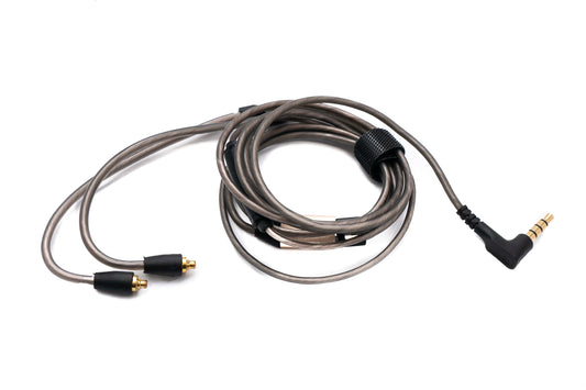 SYSTEM-S Audio Ersatz Kabel 120 cm AUX 3.5 mm Klinke Mikrofon für Sennheiser Kopfhörer AKG N5005 HD6XX IE 900